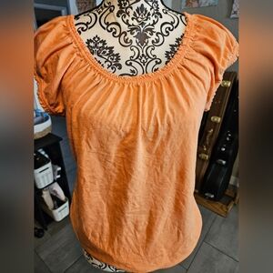 Orange Women's Top